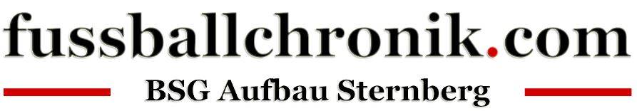 BSG Aufbau Sternberg - fussballchronik.com