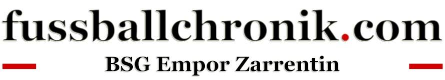 BSG Empor Zarrentin - fussballchronik.com