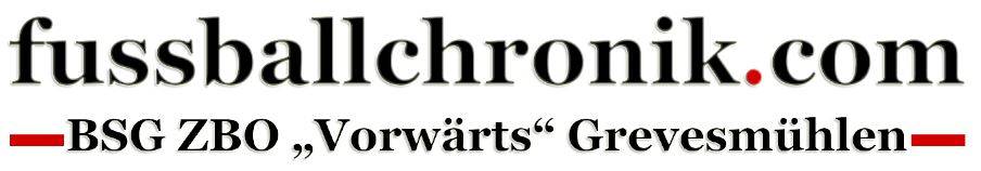 BSG ZBO Vorwärts Grevesmühlen - fussballchronik.co