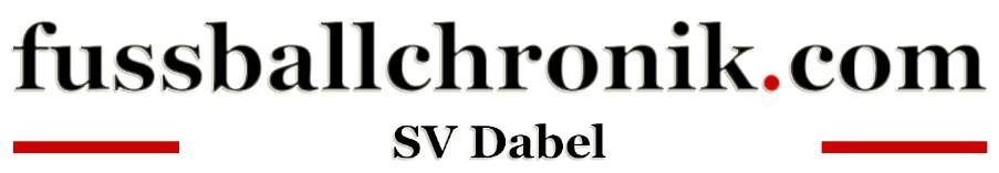 SV Dabel - fussballchronik.com